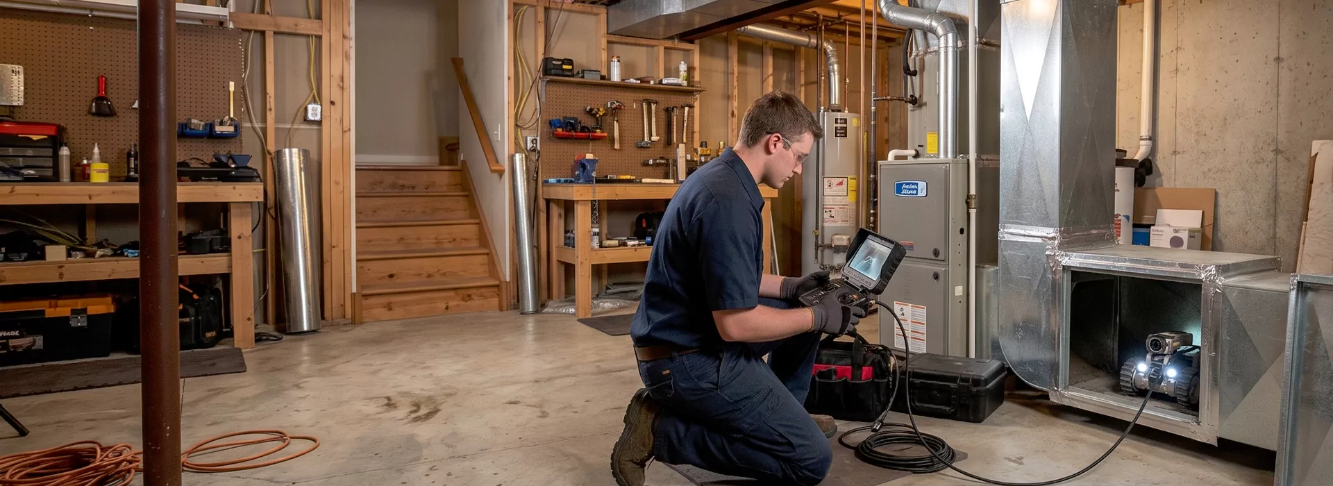 Robotic Duct Inspection Lakewood Township, New Jersey