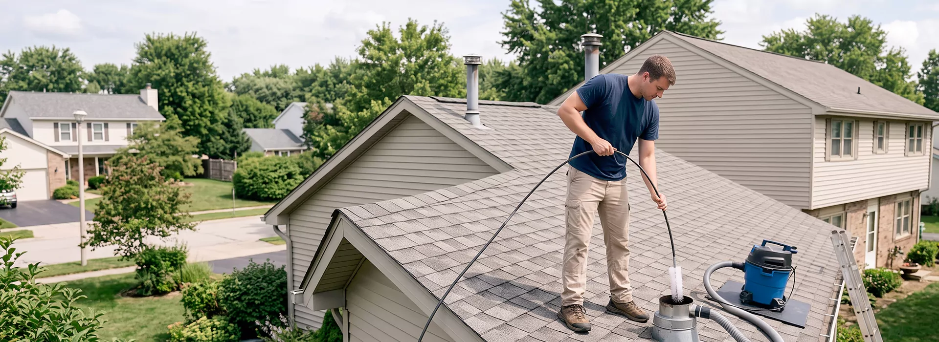 Roof Dryer Vent Cleaning Lakewood Township, NJ