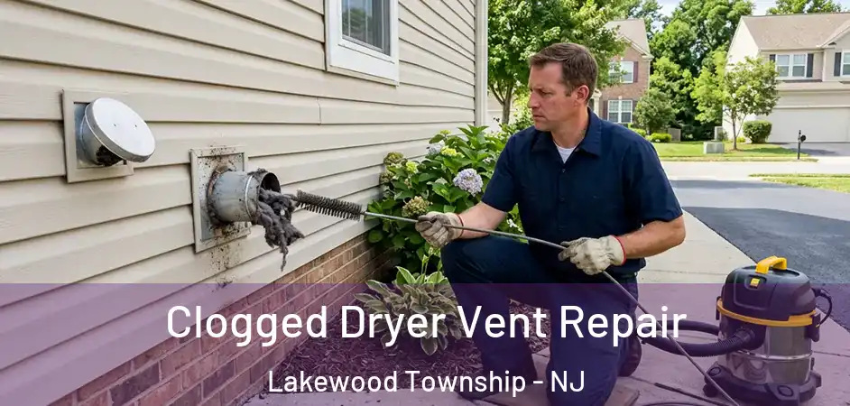  Clogged Dryer Vent Repair Lakewood Township - NJ