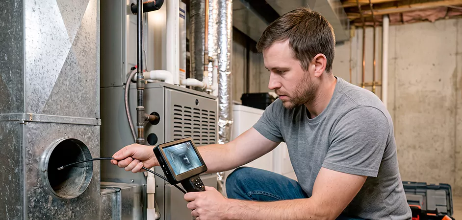 Air Duct Camera Inspection in Lakewood Township, NJ