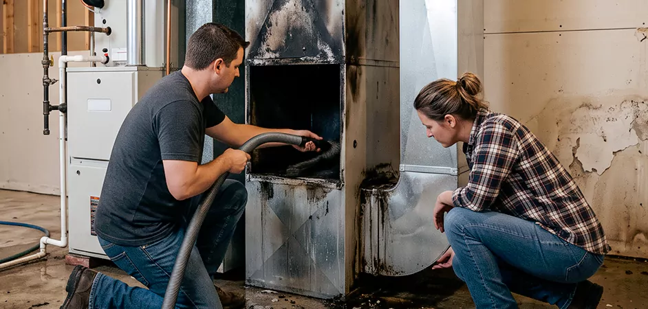 Fire and Flood Duct Restoration in Lakewood Township, NJ