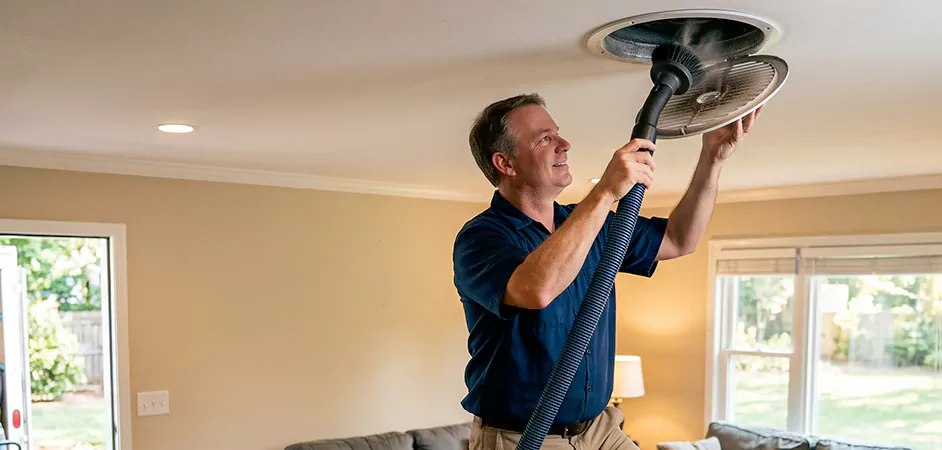 Residential Air Vent Cleaning in Lakewood Township, NJ