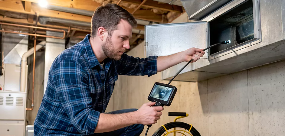 Post-Renovation Duct Inspection in Lakewood Township