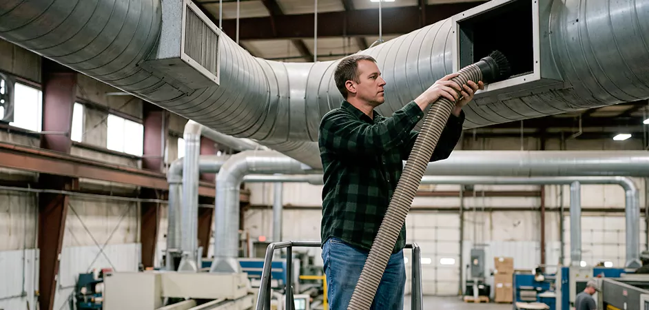 Post-Construction Duct Cleaning in Lakewood Township
