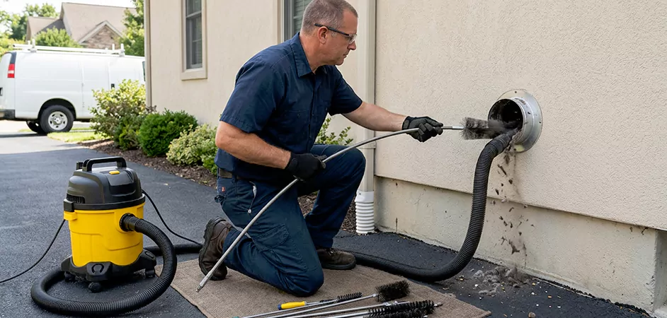 Eco Friendly Commercial Dryer Vent Cleaning in Lakewood Township