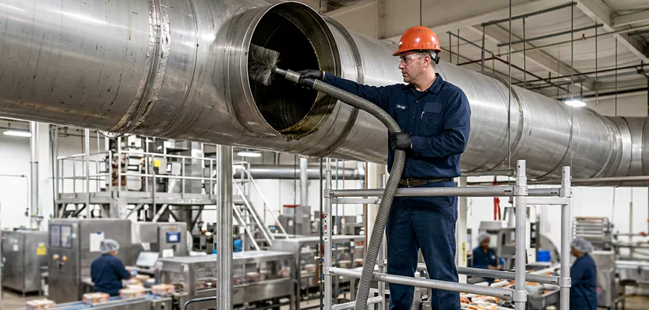 Food Processing Facility Duct Cleaning in Lakewood Township