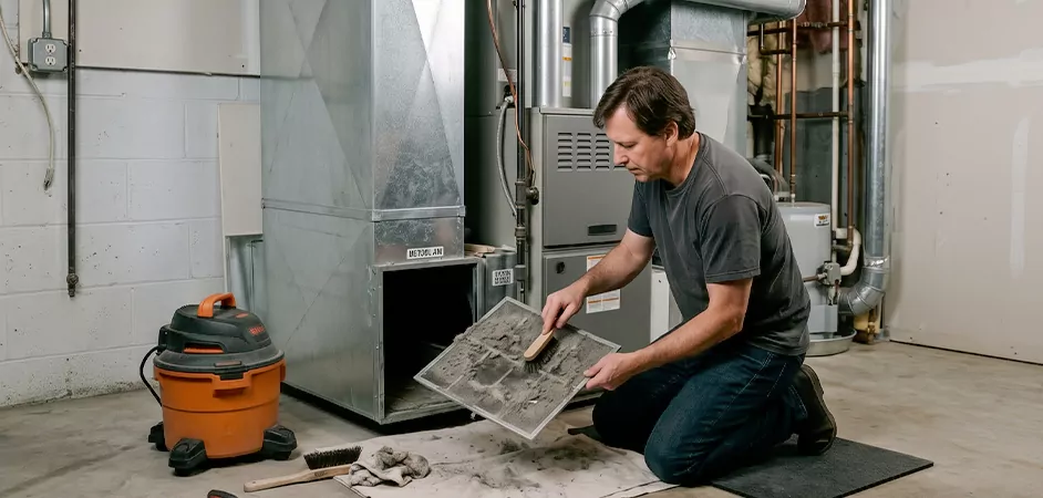Dryer Lint Trap Maintenance in Lakewood Township
