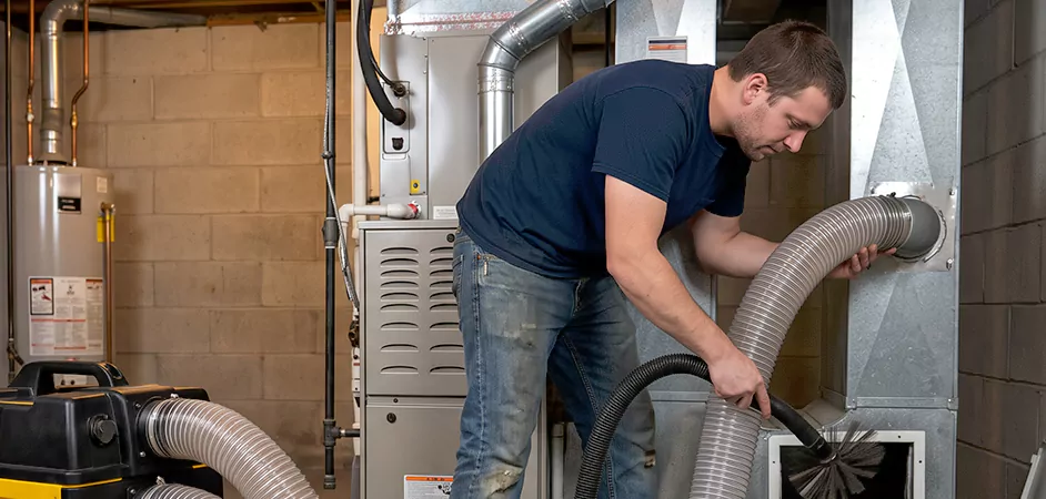 Negative Pressure Duct Cleaning for Large and Long Duct Systems in Lakewood Township